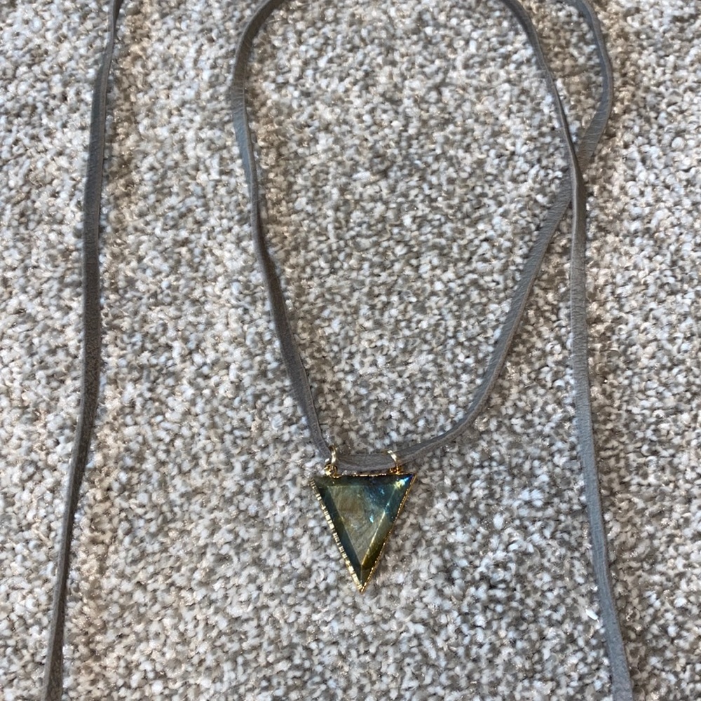 Love poppy necklace